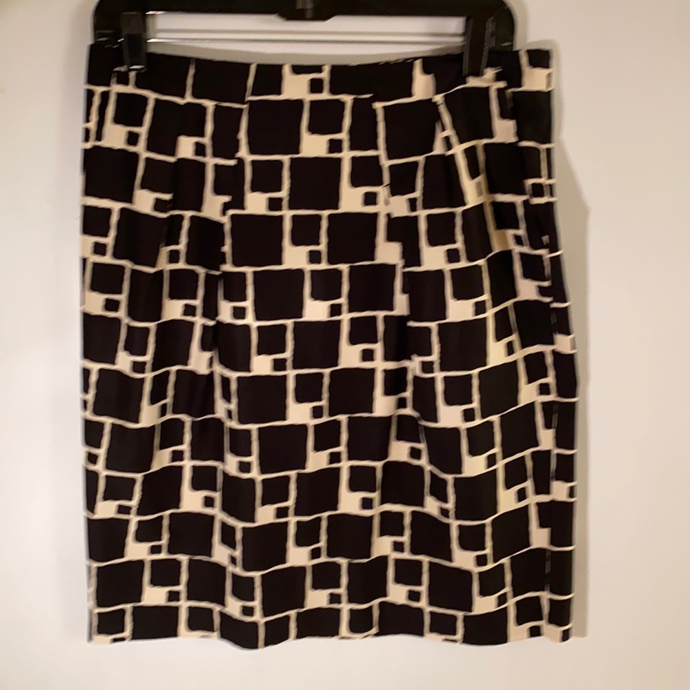 Banana Republic block print skirt